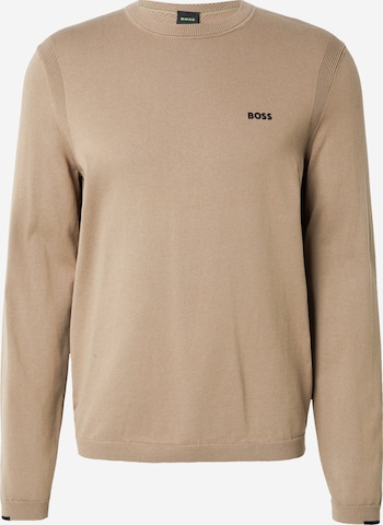 BOSS - Jersey 'Ever-X' en verde: frente