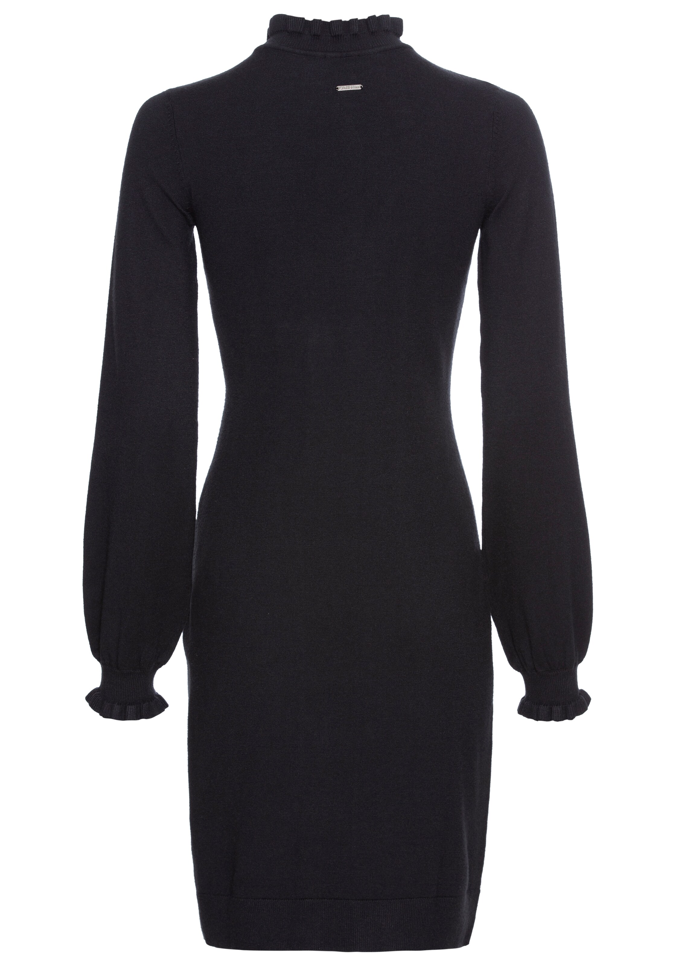 LAURA SCOTT Strickkleid in Schwarz