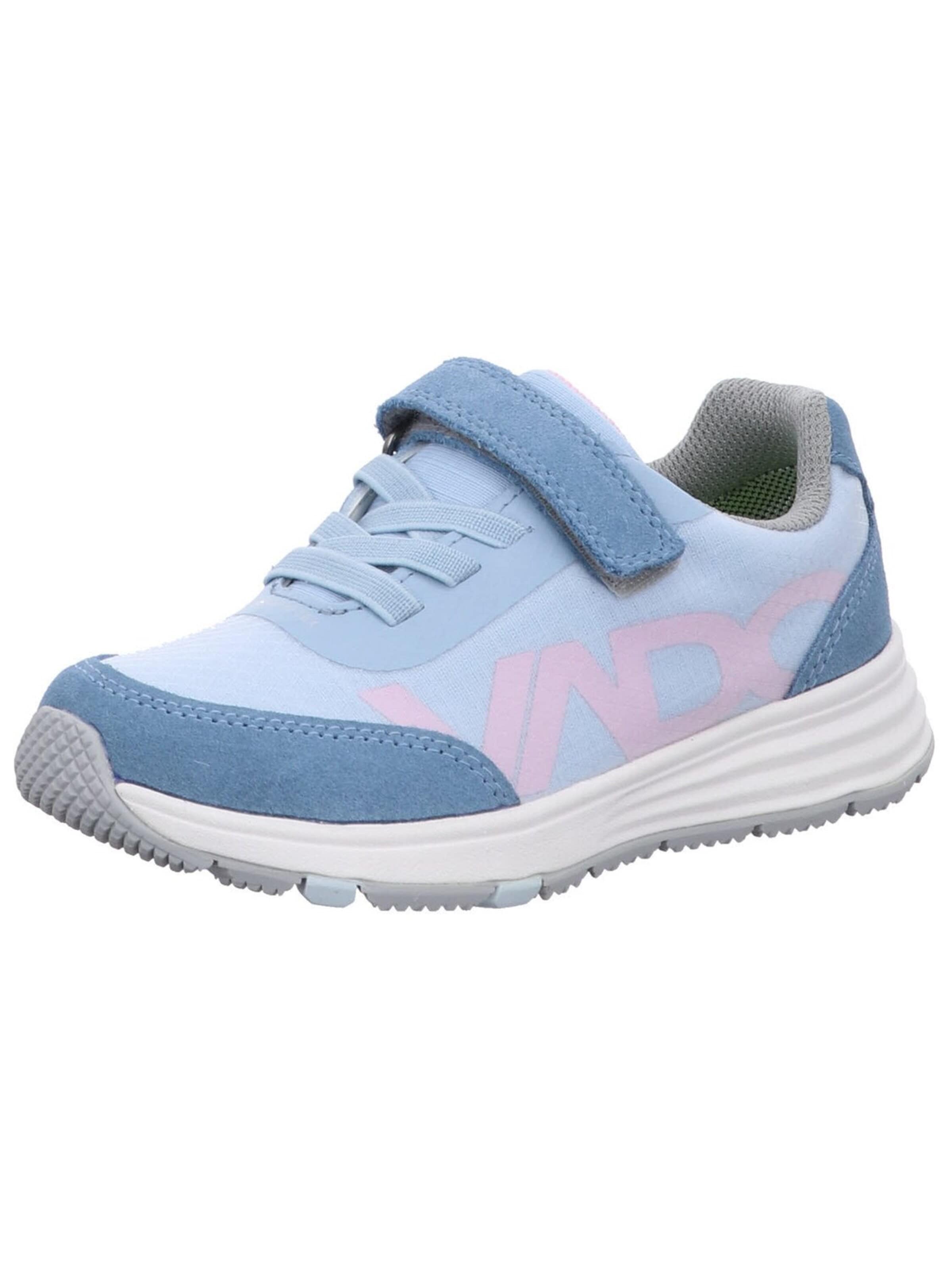 Vado - Zapatillas deportivas 'Sneaker Mädchen 93327-3301 170 Textil & Kunststoff (Synthetik) in blau' en azul: frente
