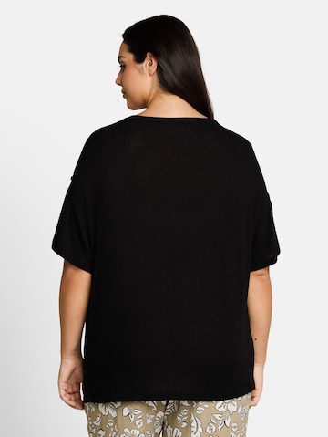 Tom Tailor Women + T-Shirt in Schwarz