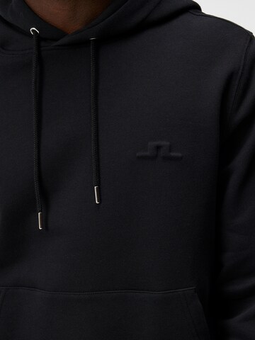 J.Lindeberg Sweatshirt 'Throw' in Schwarz