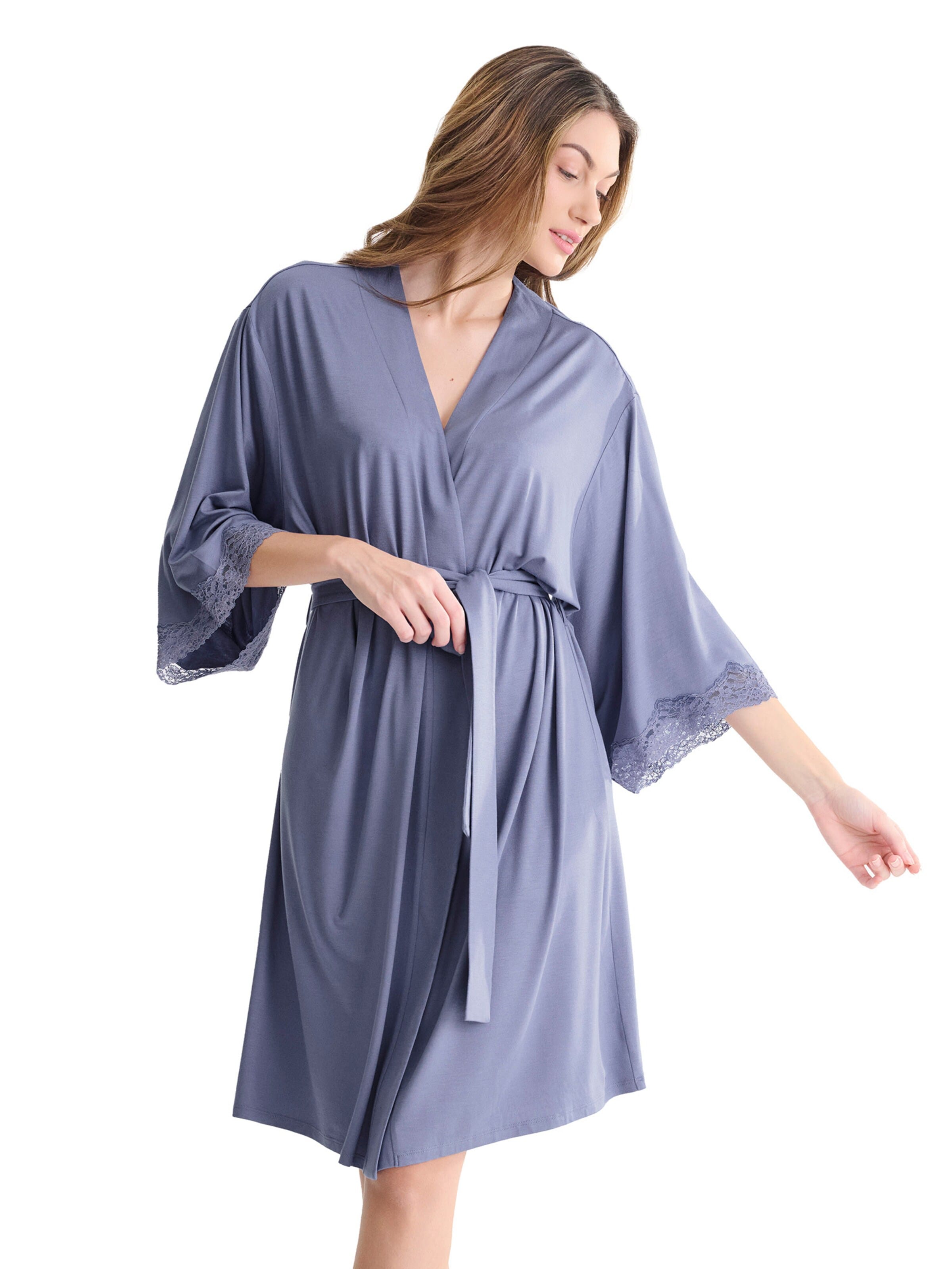Lisca Dressing Gown 'Tania' in Purple