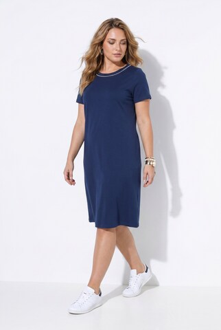 MIAMODA Dress in Blue