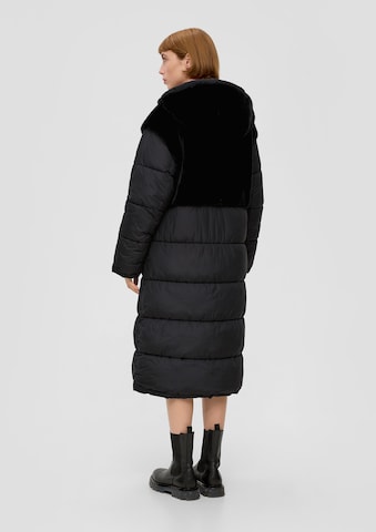 s.Oliver Χειμερινό παλτό σε μαύρο
