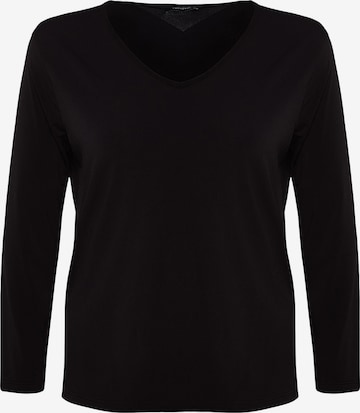 Maglietta di Trendyol Curve in nero: frontale