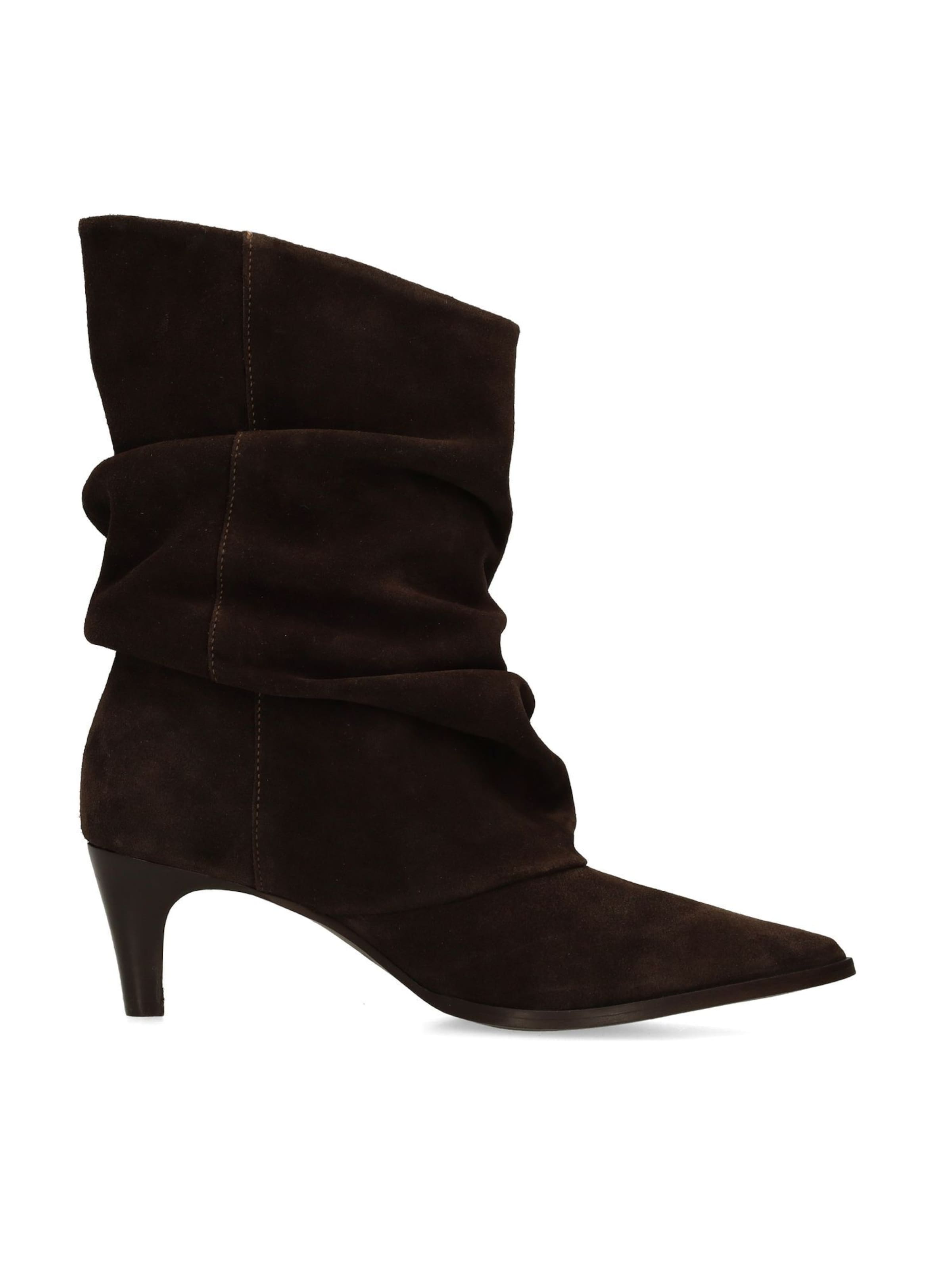 MANFIELD Stiefelette in Braun