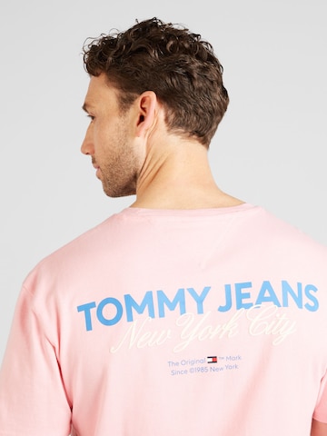 Tommy Jeans Tričko - ružová