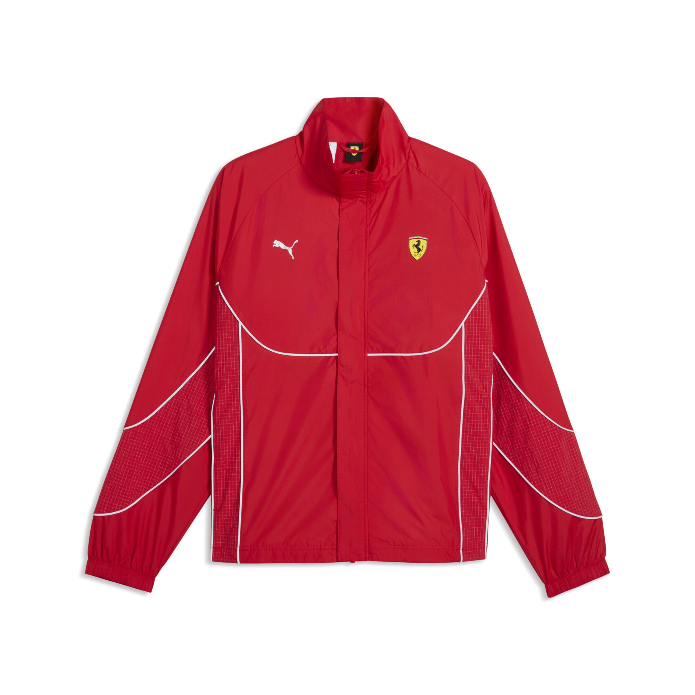PUMA Sportjas 'Scuderia Ferrari' in de kleur Vuurrood, Productweergave