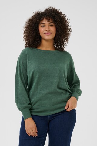 Pullover 'KC Regitta' di KAFFE CURVE in verde: frontale