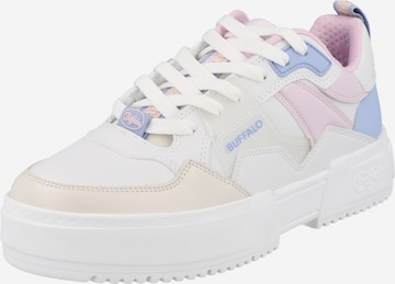 Sneaker bassa di BUFFALO in bianco: frontale