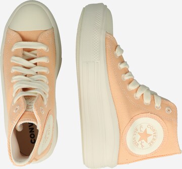 Sneaker alta 'MOVE' di CONVERSE in arancione