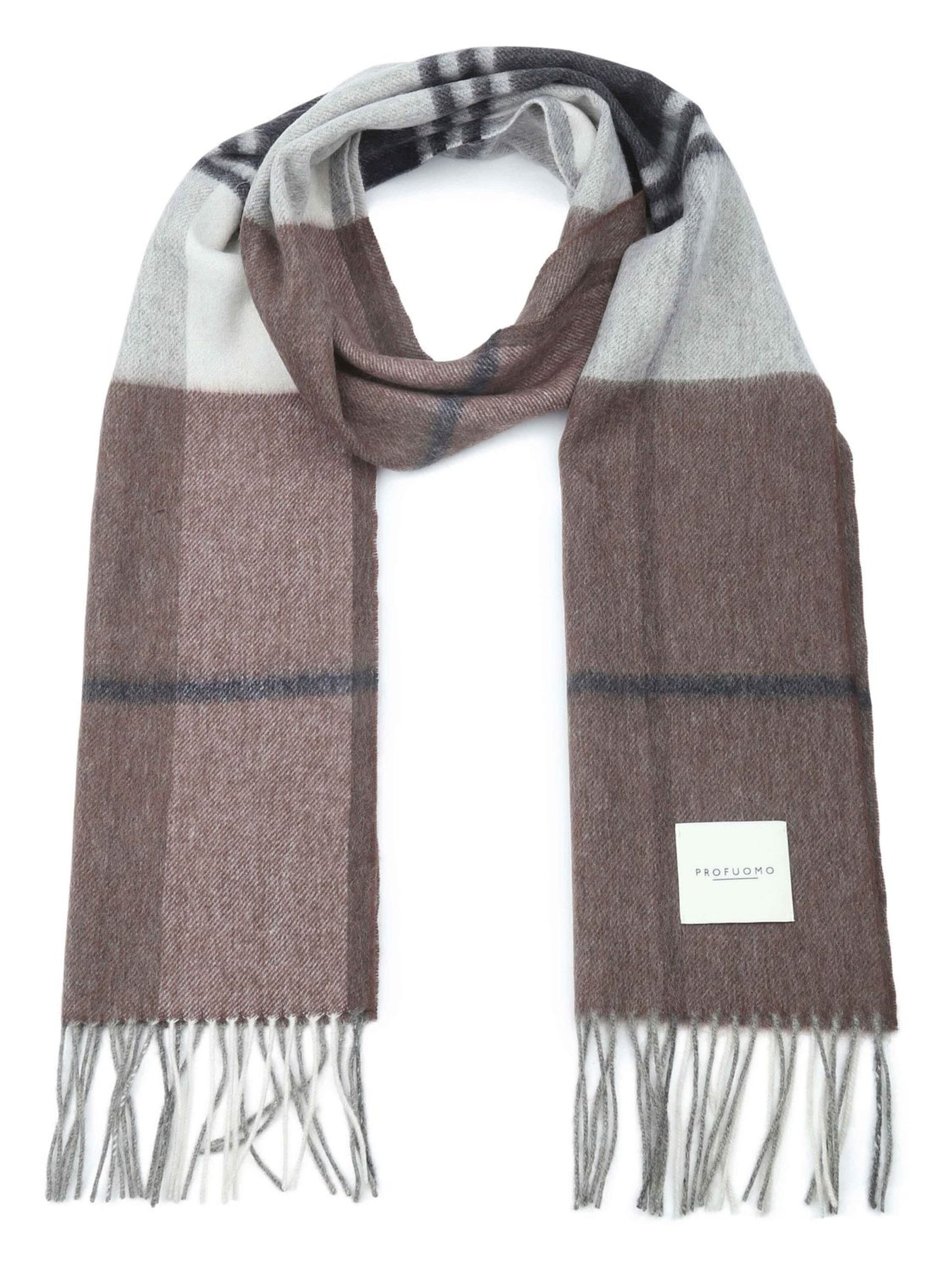 Profuomo Scarf in Brown: front