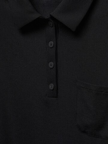 MANGO Shirt 'CHIANTI' in Black