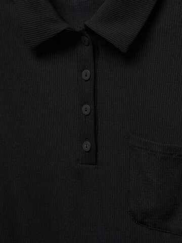 MANGO Shirt 'CHIANTI' in Schwarz