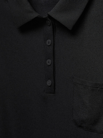 MANGO Shirt 'CHIANTI' in Zwart