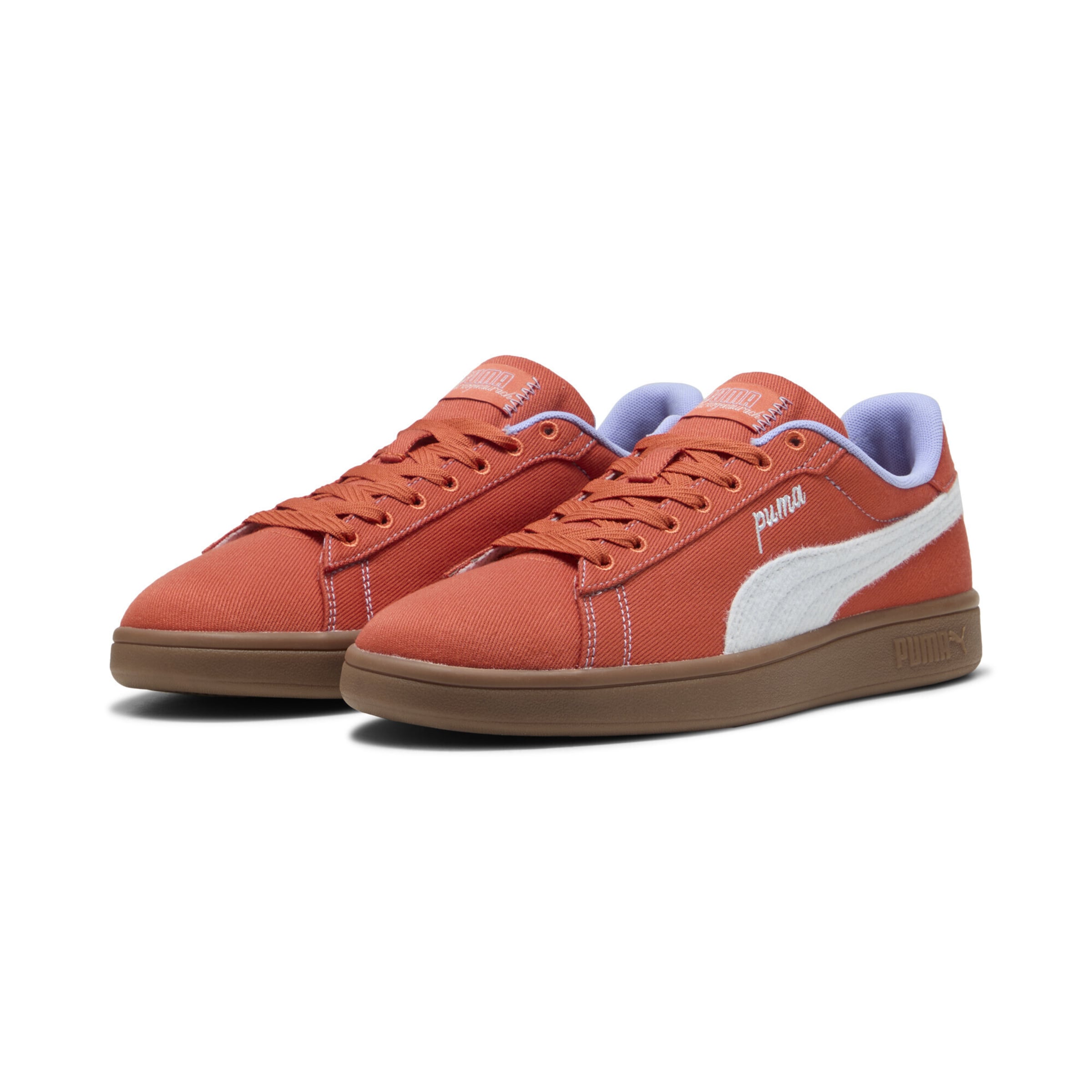 PUMA Platform trainers 'Smash 3.0 Etiqueta' in Orange