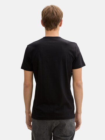 TOM TAILOR Shirt in Zwart