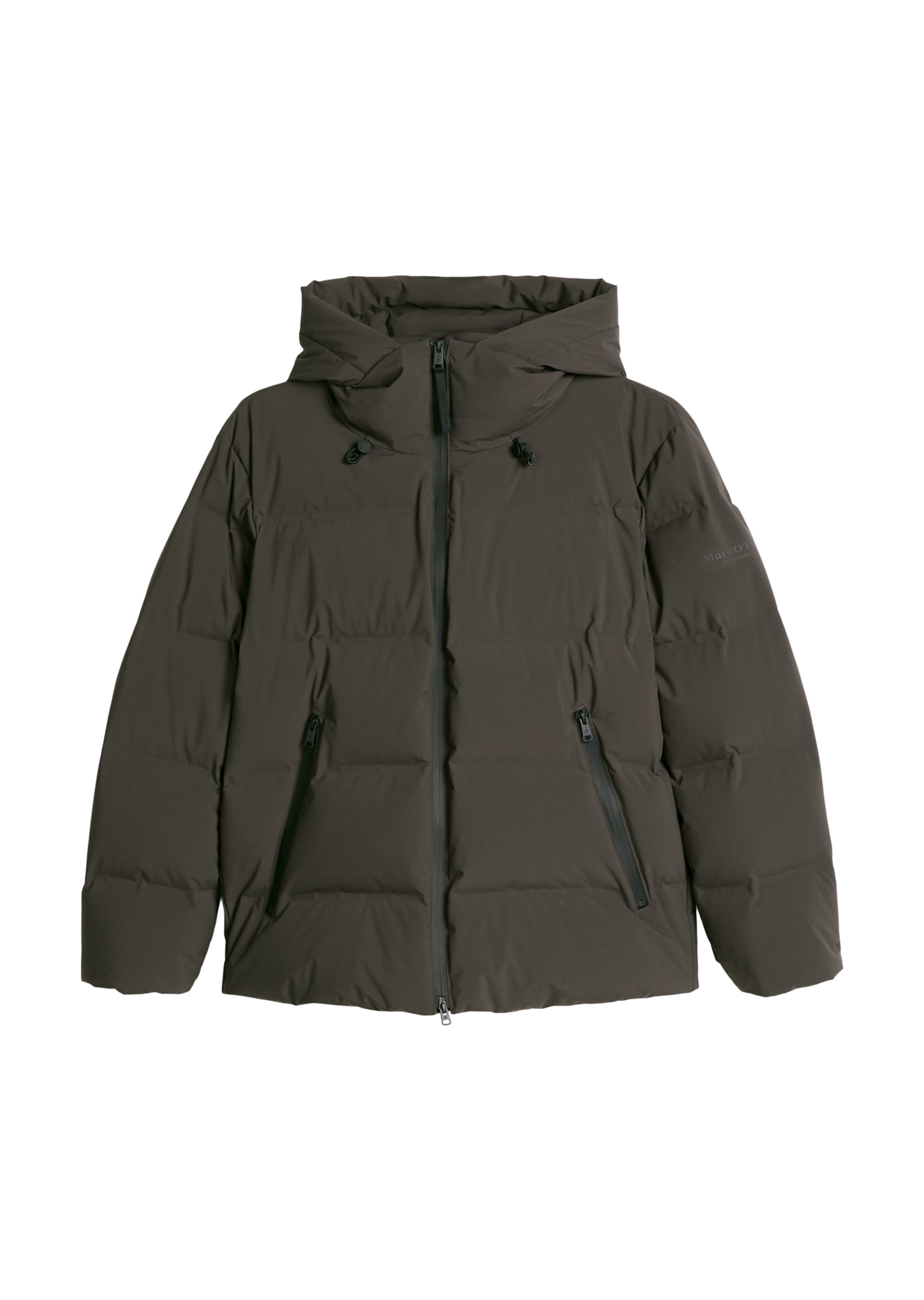 Marc O'Polo Jacke 'Marc O'Polo x Function' in Braun: Vorderseite