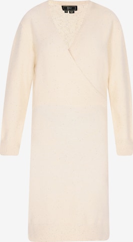 faina - Vestido en blanco: frente