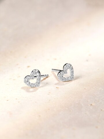 Dear Me Earrings 'Amore' in Silver