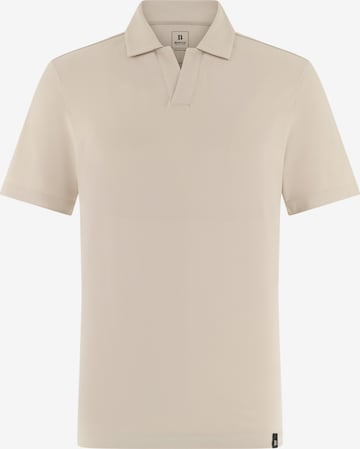 Boggi Milano Poloshirt in Braun: Vorderseite
