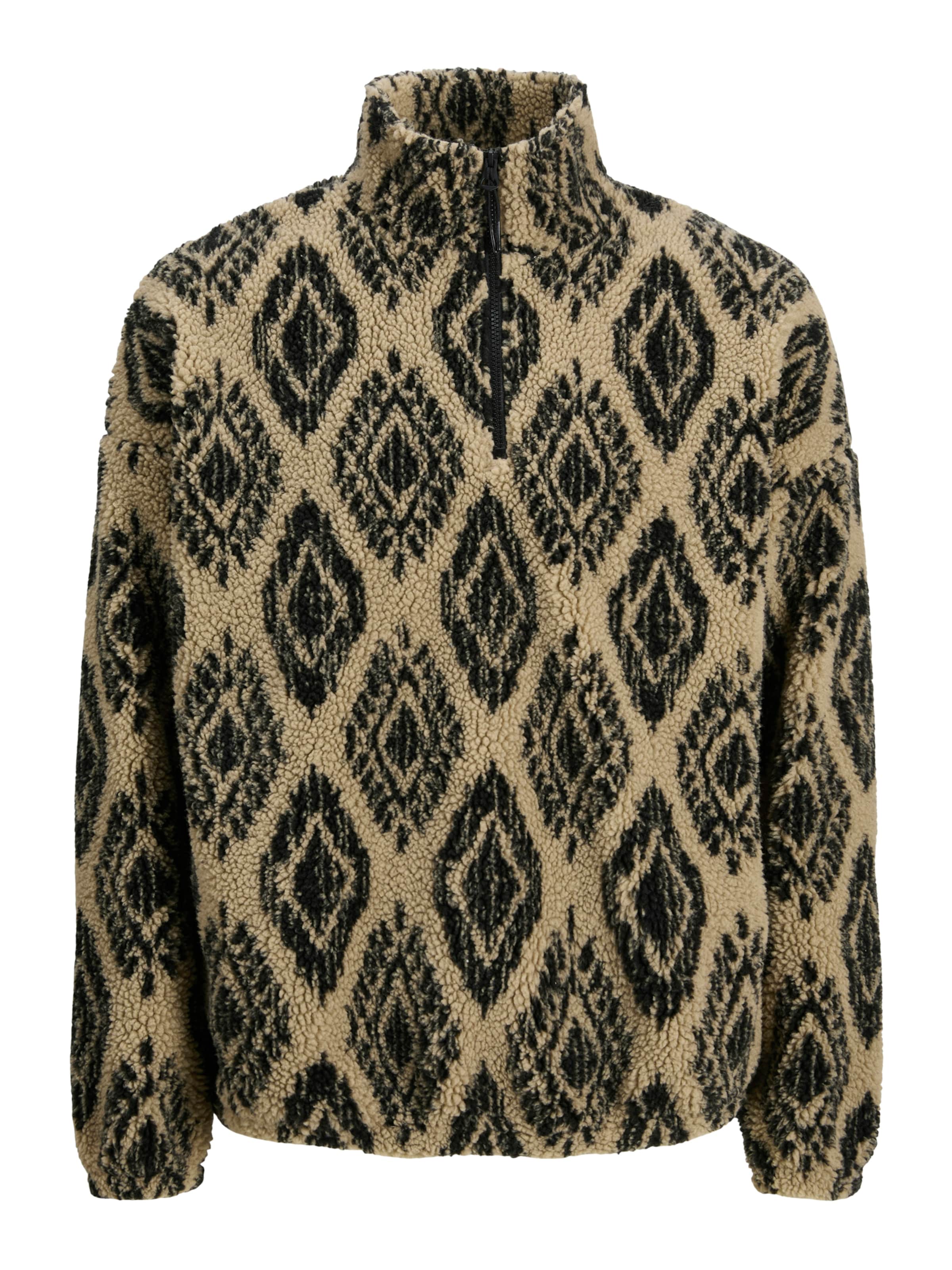 JACK & JONES Pullover 'JORPADDY' in Braun: Vorderseite