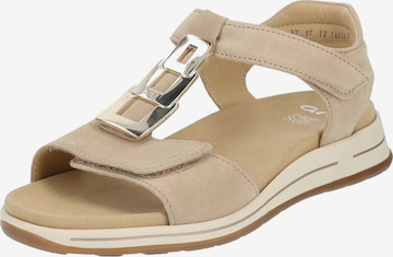 ARA Sandals in Beige: front