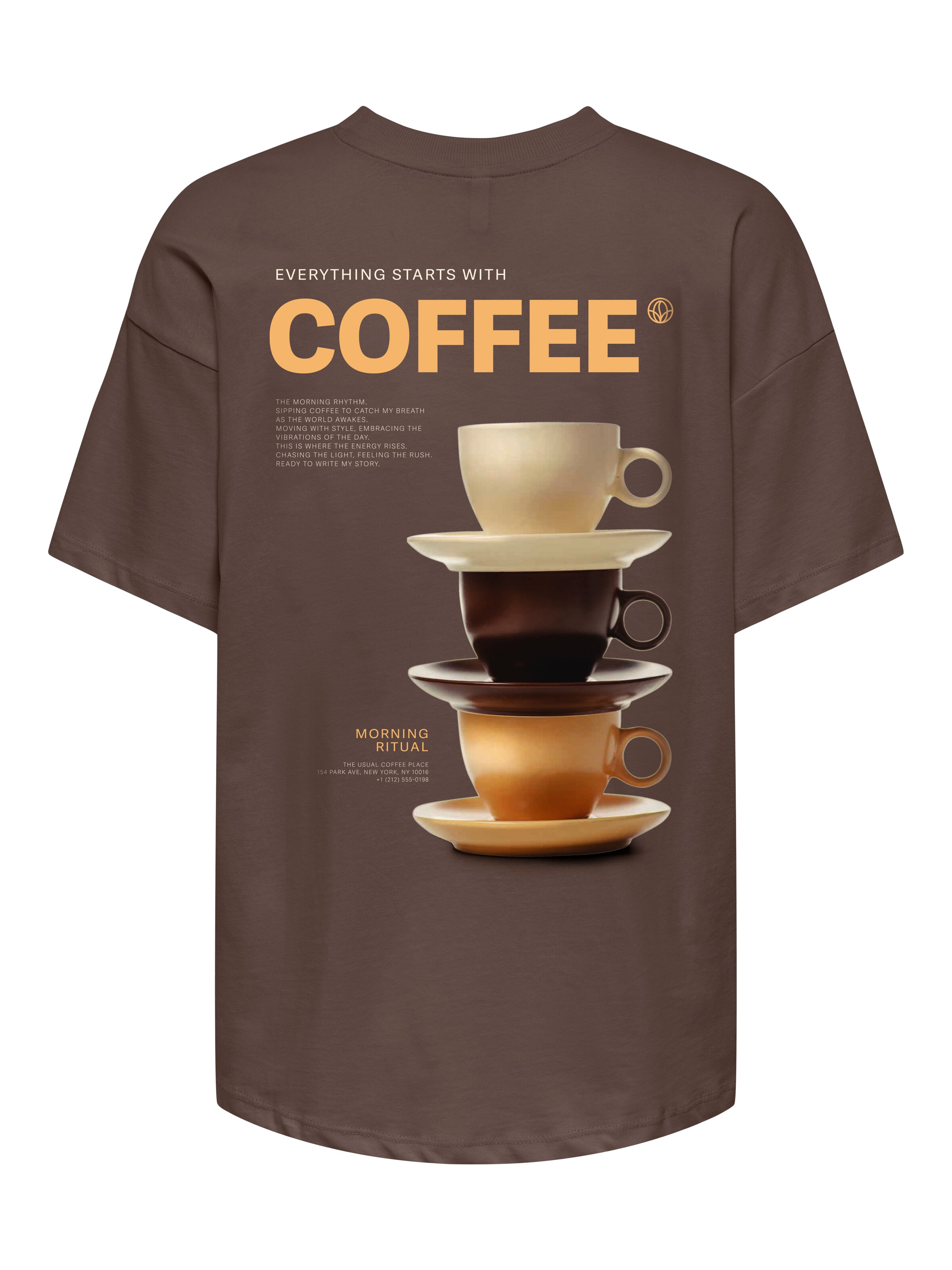 ONLY Shirt in Braun