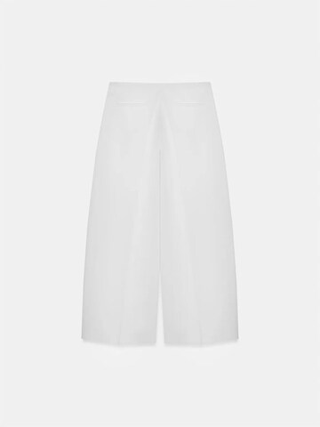 Dilvin Wide leg Pants in White