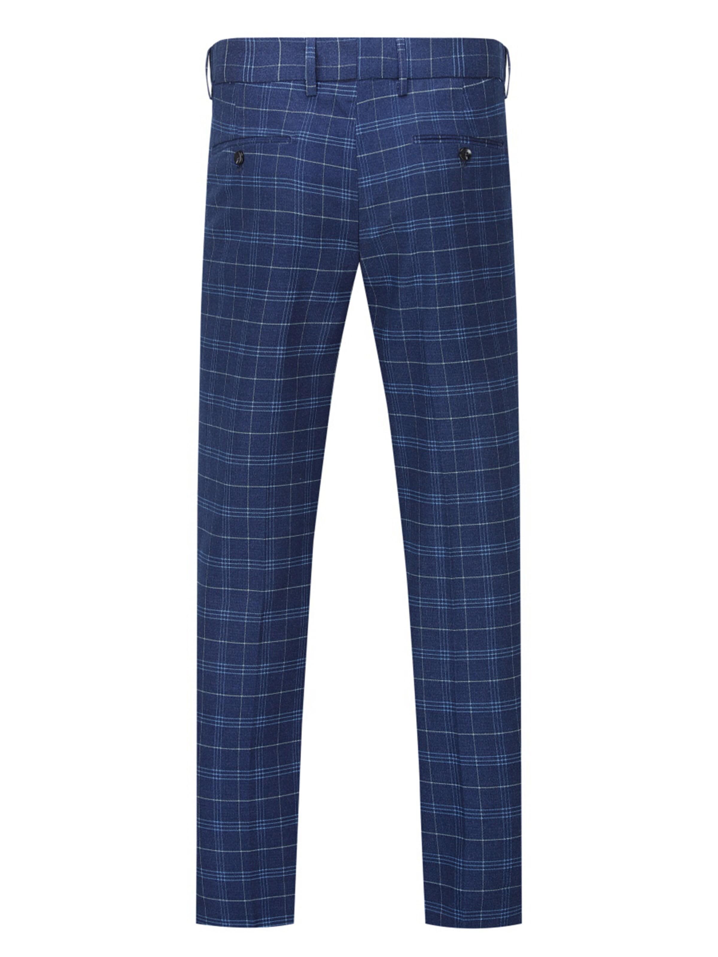 YOUTHUP Slim fit Suit in Blue