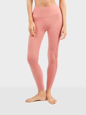 Gisela - Slimfit Leggings en rosa: frente