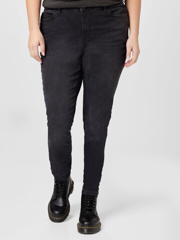 Esprit Curves Slim fit Jeans in Black: front