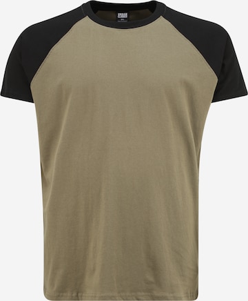 T-Shirt Urban Classics en vert : devant