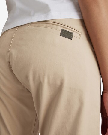 Skinny Pantalon chino G-Star RAW en beige