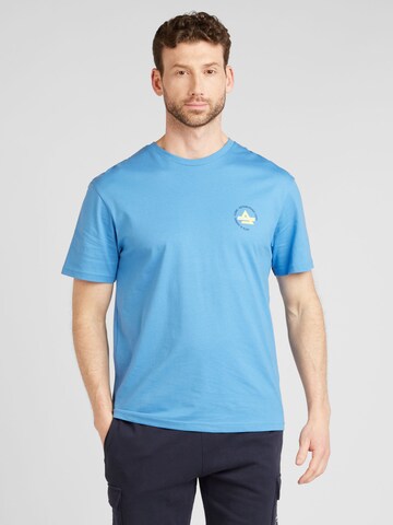 JACK & JONES T-shirt 'FAST' i blå: framsida