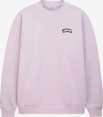 Unfair Athletics Sweatshirt 'Permanent' in Purple: front