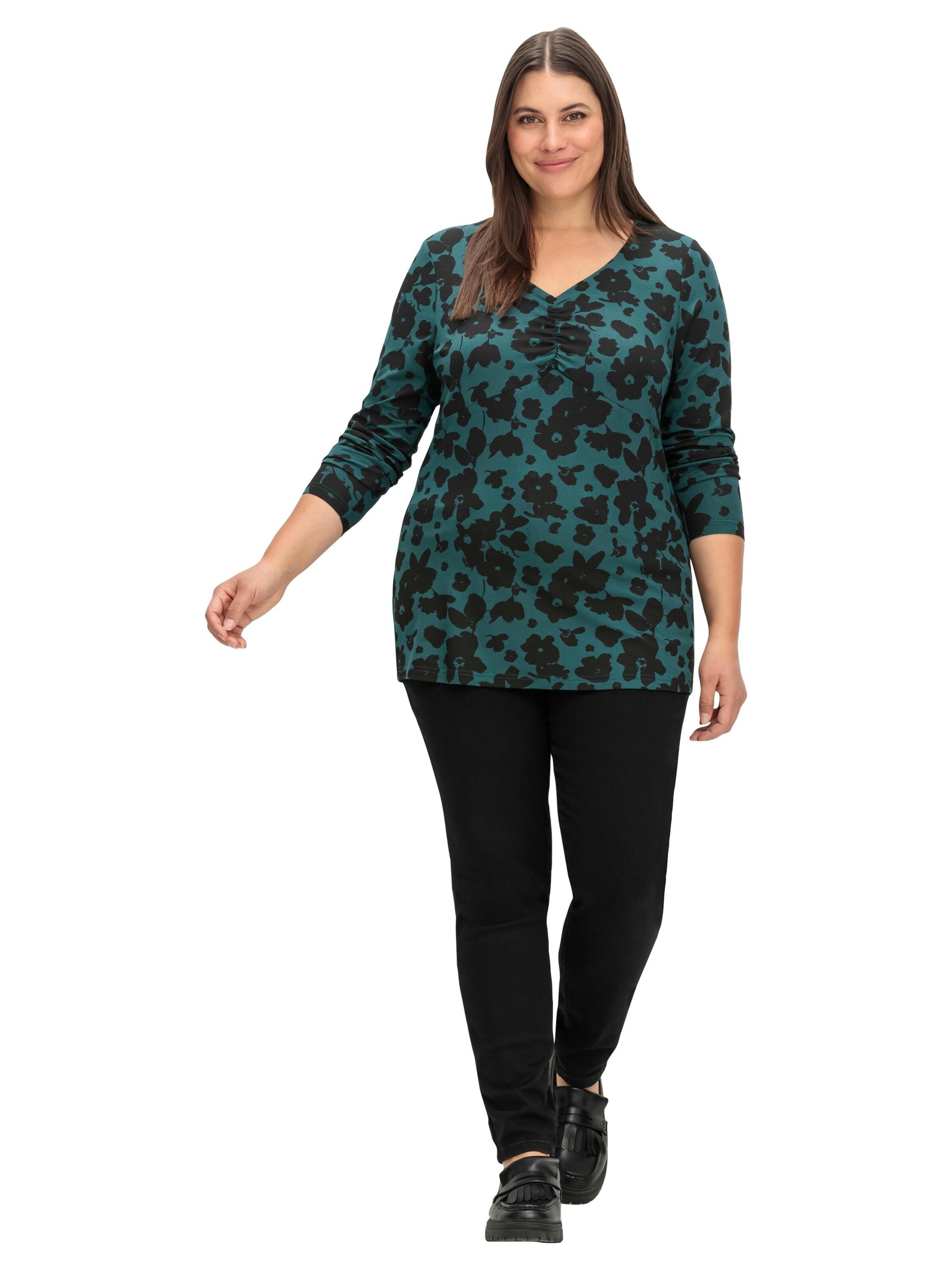 SHEEGO Majica | zelena barva