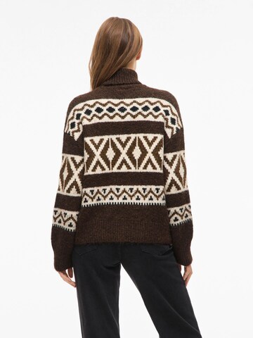 VILA - Jersey 'VILAENA' en marrón