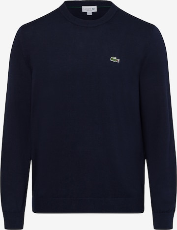 Pull-over LACOSTE en bleu : devant