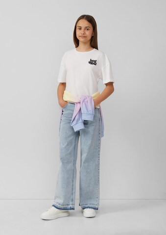 s.Oliver Shirt in Wit: voorkant