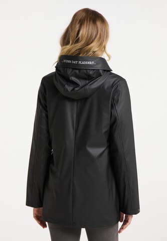 Schmuddelwedda Regenjacke in Schwarz