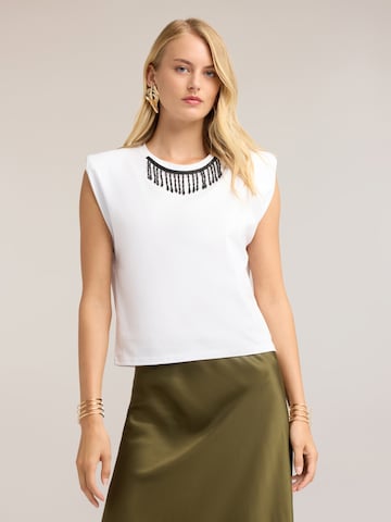 MOTIVI - Camiseta en blanco