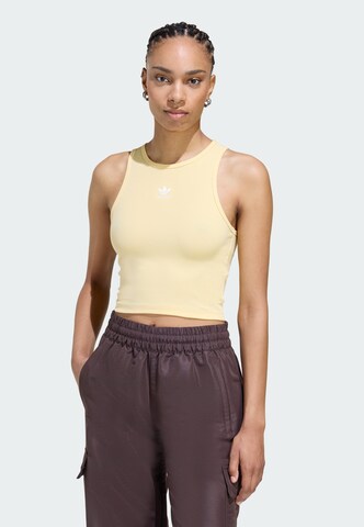 Haut 'Essentials' ADIDAS ORIGINALS en jaune : devant