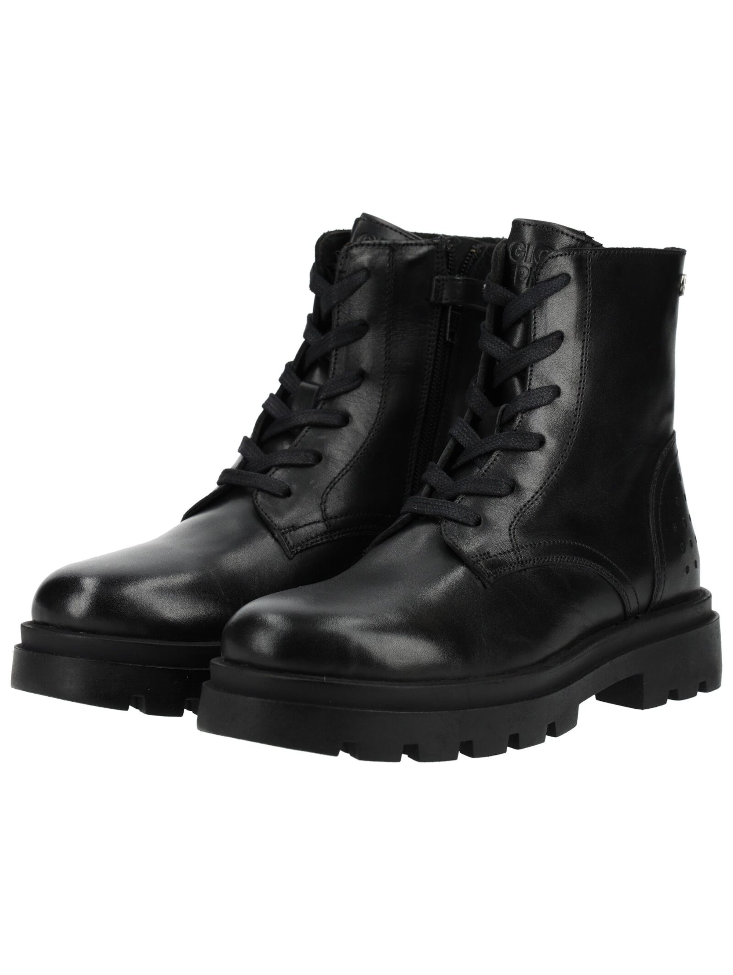 GIOSEPPO Schnürstiefelette in Schwarz