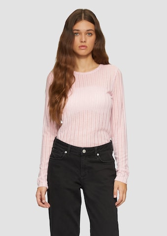 QS - Camiseta en rosa: frente
