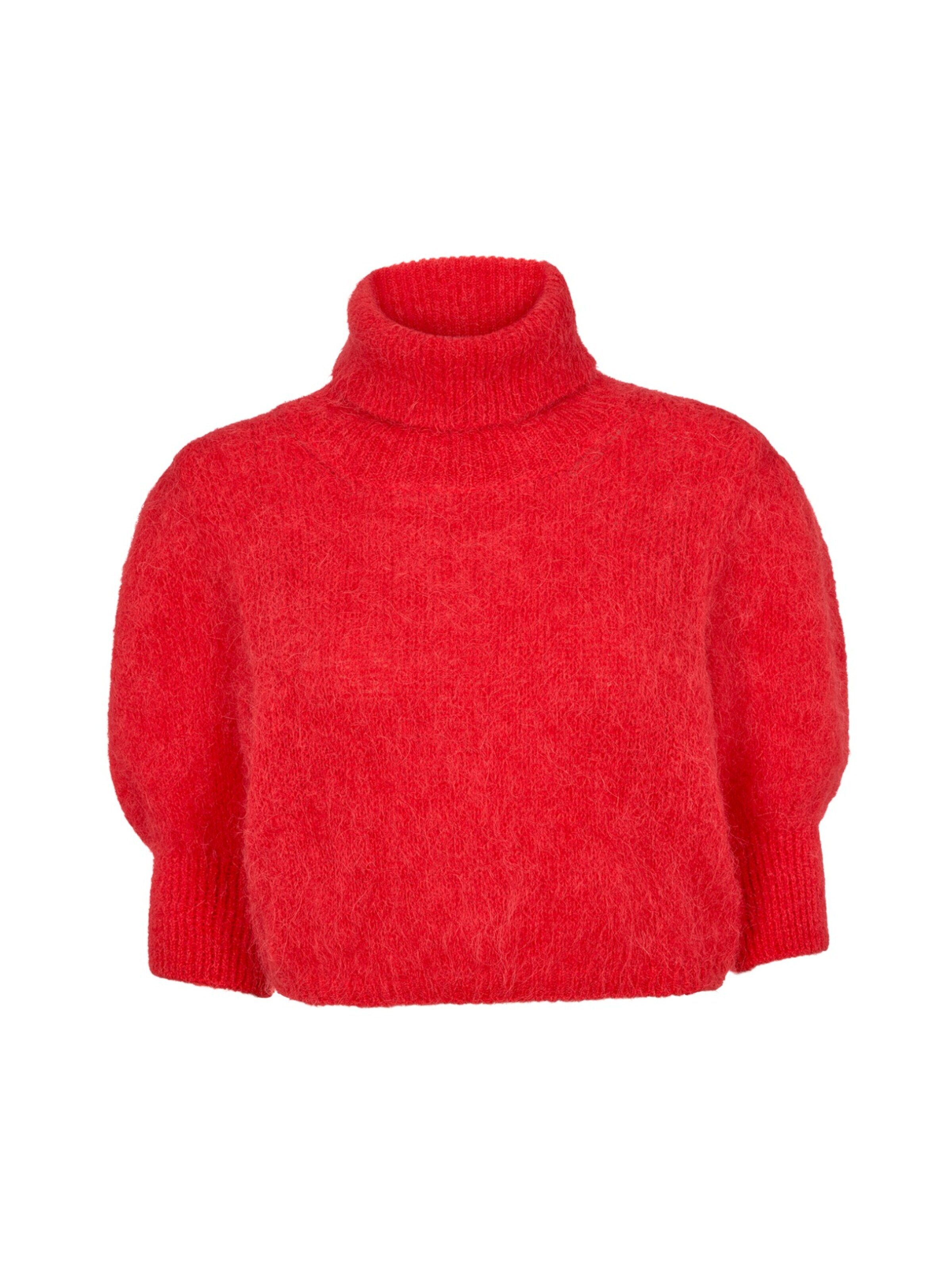 americandreams Oversizepullover 'Piro'‌‌‌‌‌‌‌‌‌ in Rot: Vorderseite