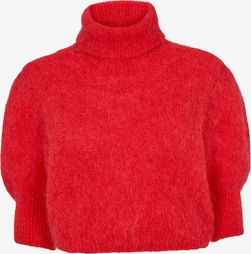 americandreams Oversizepullover 'Piro' in Rot: Vorderseite
