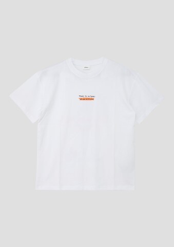 T-Shirt s.Oliver en blanc