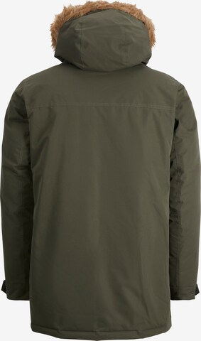 JACK & JONES Winter parka 'Winner' in Green