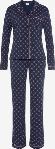 s.Oliver Pajama in Blue: front